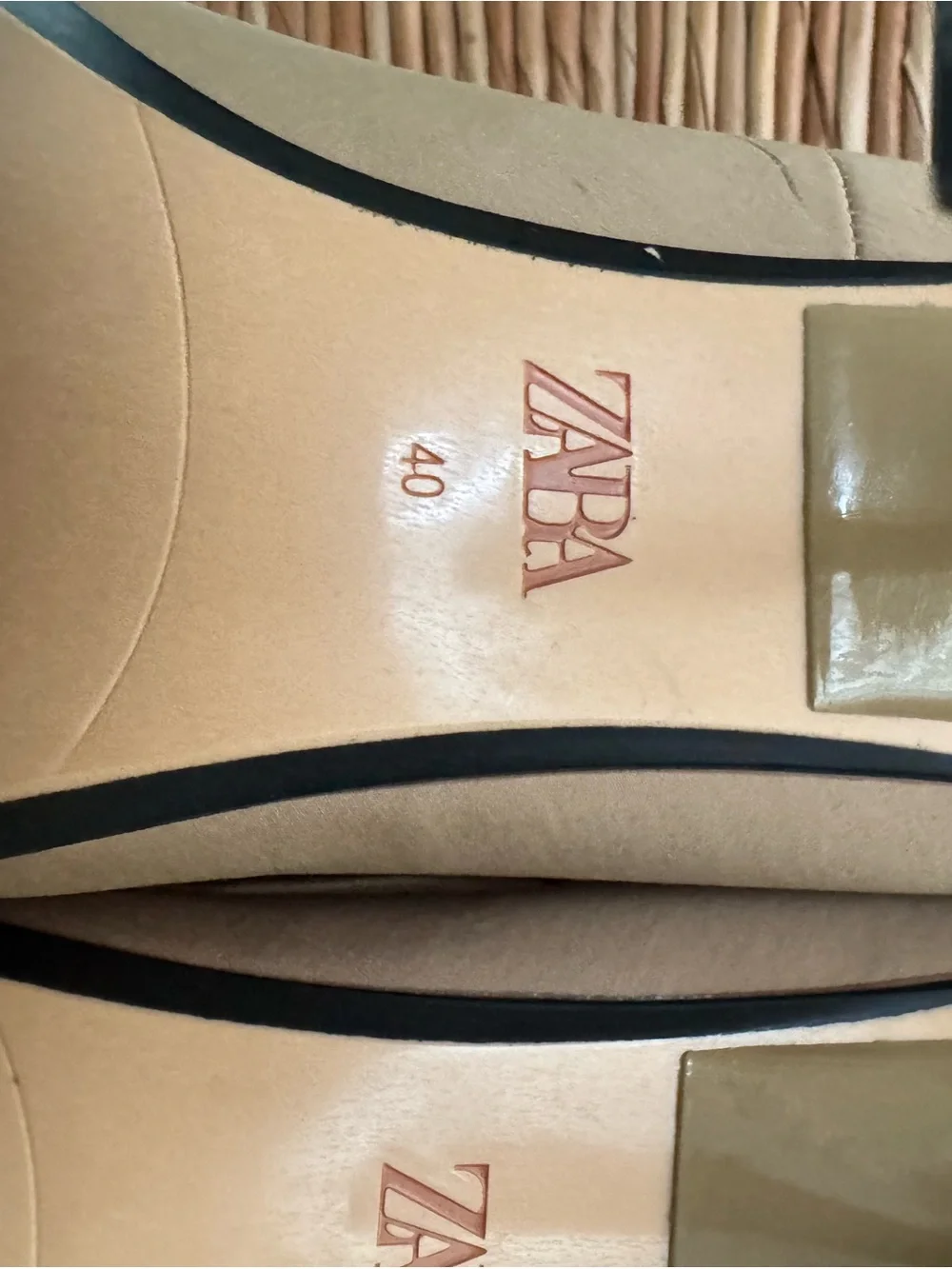 NWT ZARA Beige Pointed Toe Pumps